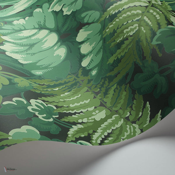 Royal Fernery behang in Forest Green van Cole & Son