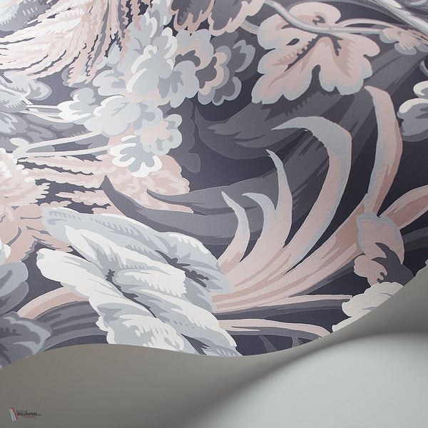 Royal Fernery behang in Lilac Grey & Ballet Slipper van Cole & Son