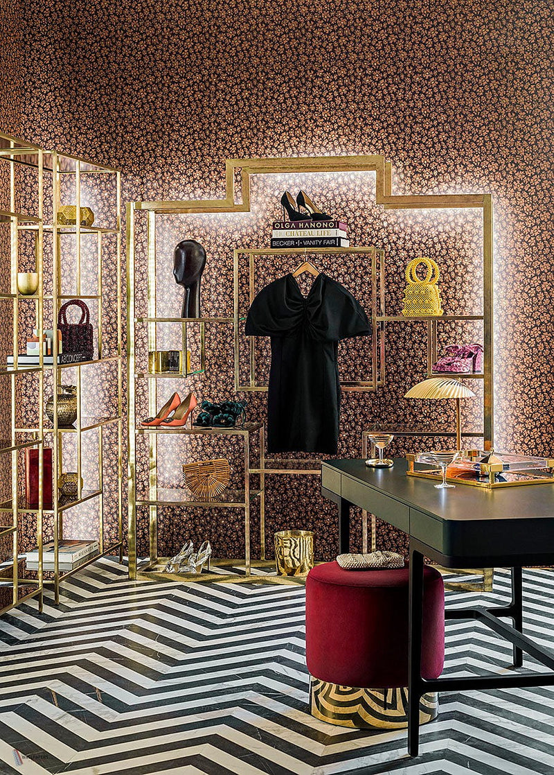 Savanna Shell wallpaper Cole & Son — interior