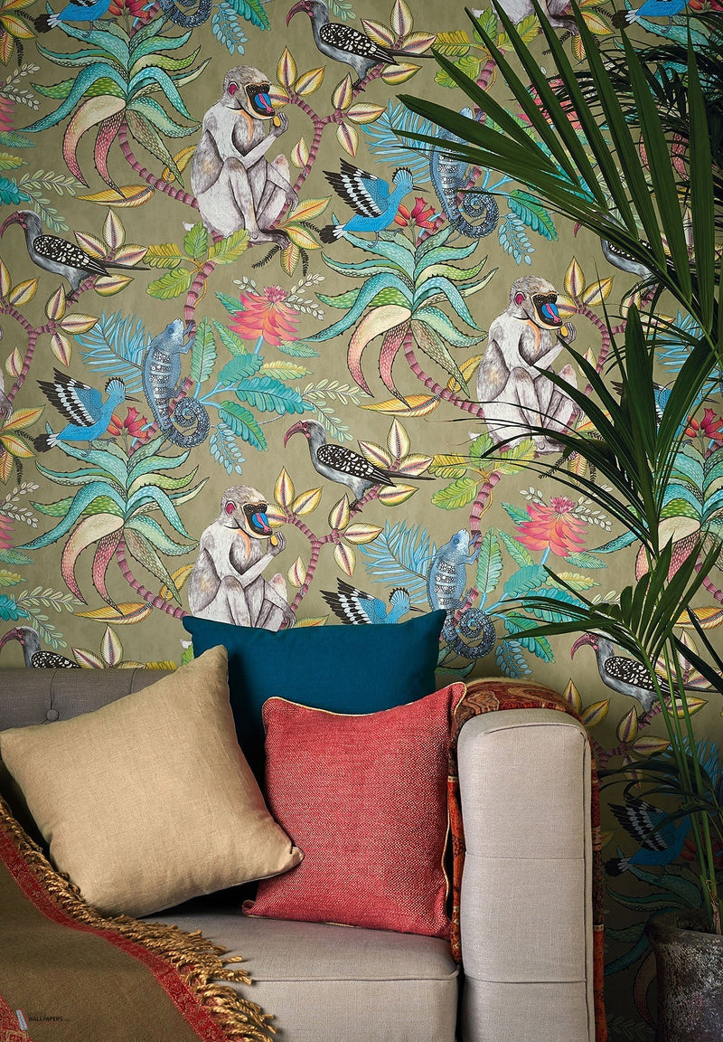 Savuti Papel Pintado Cole & Son — interior