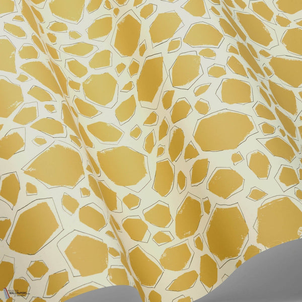 Scattered Ink Tapete in Ochre von Cole & Son