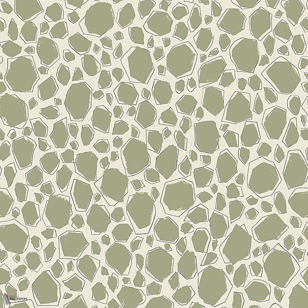 Scattered Ink wallpaper in Olive by Cole & Son