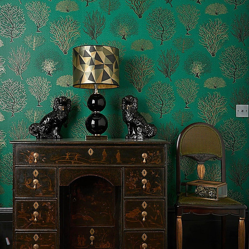 Seafern wallpaper by Cole & Son — interior