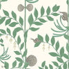 Secret Garden behang in Forest Green on White van Cole & Son