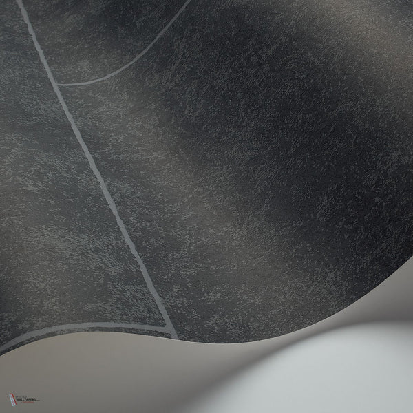 Stone Block behang in Charcoal van Cole & Son