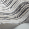 Strand behang in Chalk & Charcoal on Stone van Cole & Son