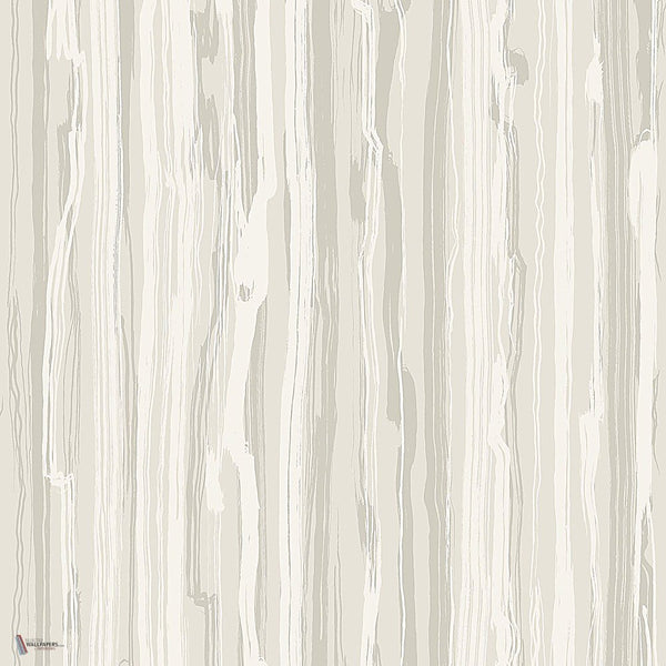 Strand behang in Chalk on Parchment van Cole & Son