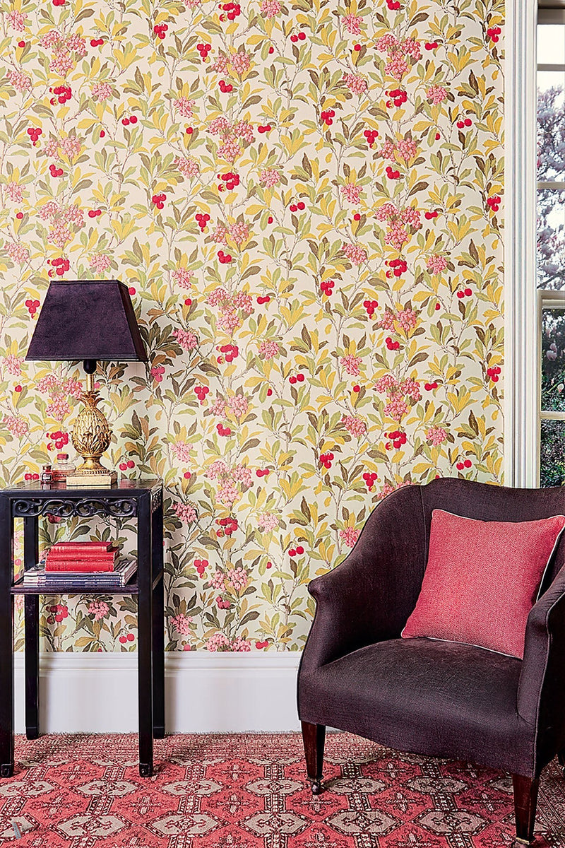 Strawberry Tree wallpaper Cole & Son — interior