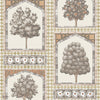 Sultan'S Palace behang in Metallic Gold & Spice van Cole & Son
