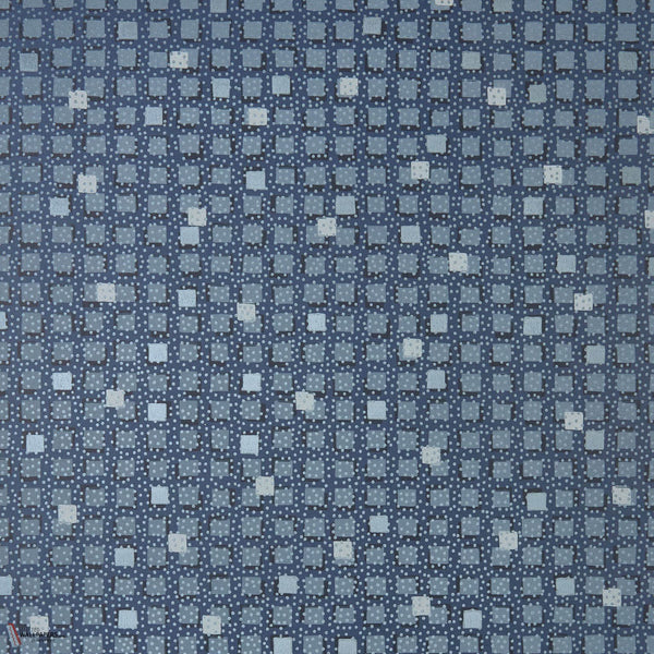 Tesserae behang in Midnight van Cole & Son