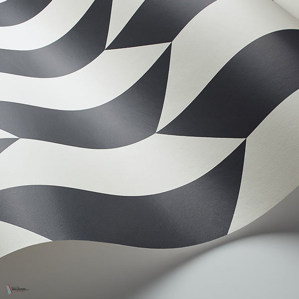 Tile behang in Black and White van Cole & Son