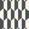 Tile behang in Black and White van Cole & Son