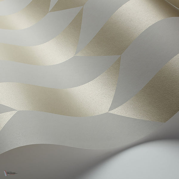 Tile behang in Metallic Gilver & Grey van Cole & Son