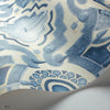 Topiary behang in China Blue van Cole & Son