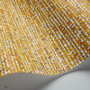 Tweed behang in Chartreuse & Burnt Orange on Soot van Cole & Son