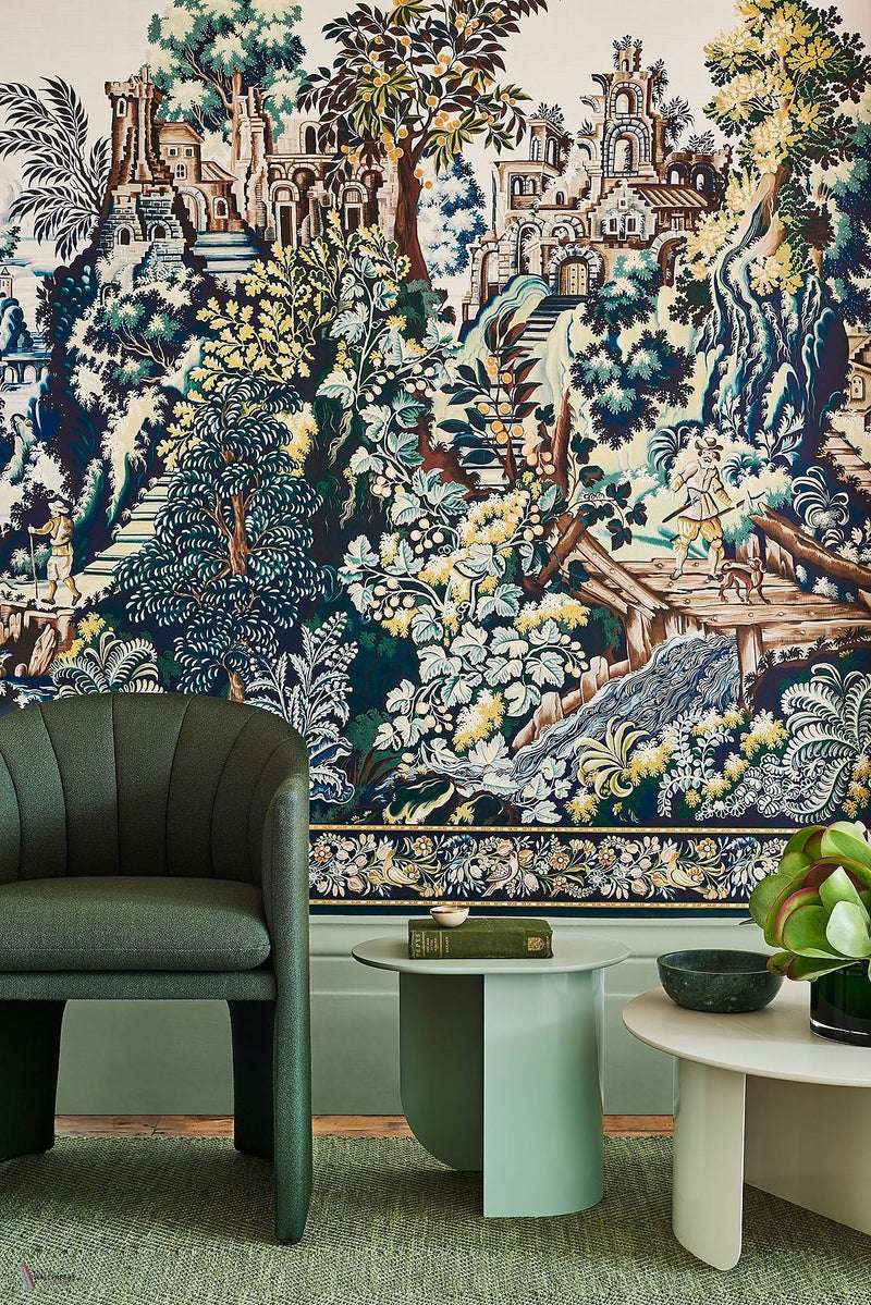 Verdure Tapestry Papier Peint Cole & Son — intérieur