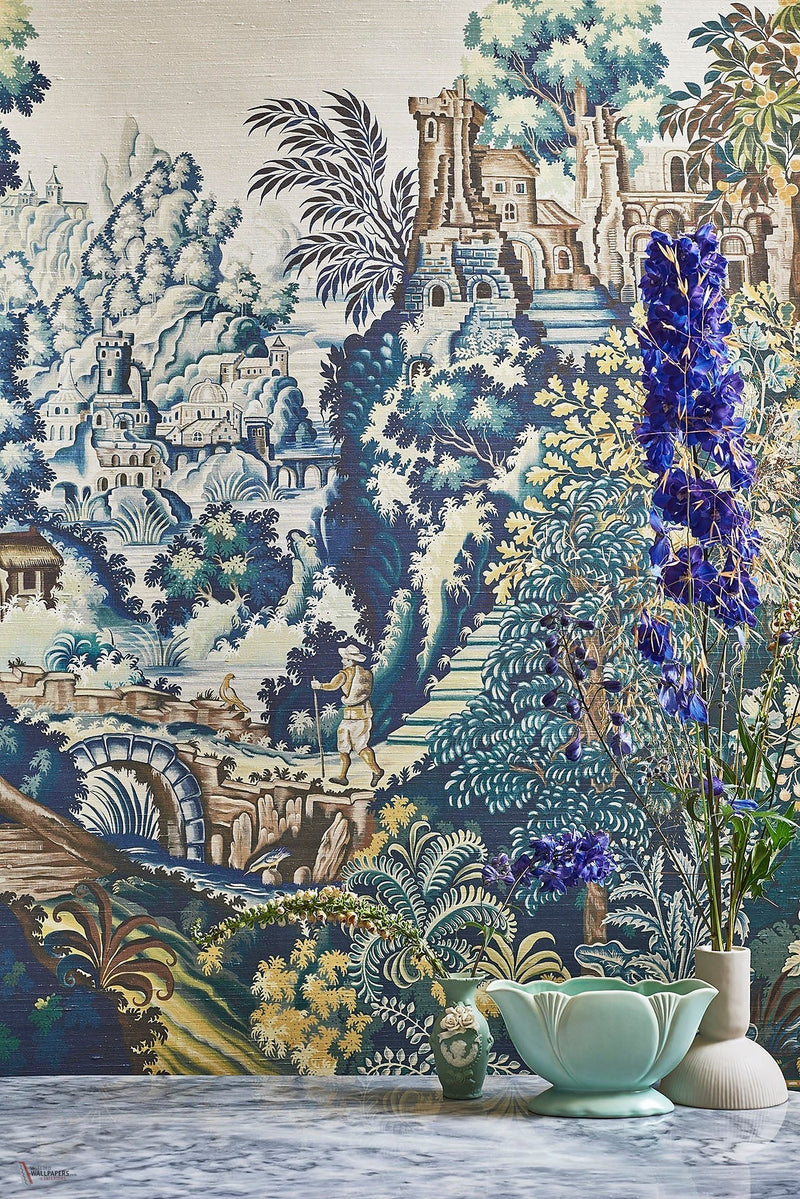 Verdure Tapestry Silk Papier Peint Cole & Son — intérieur