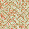 Vivienne Love Andreas behang in Mint & Tangerine van Cole & Son