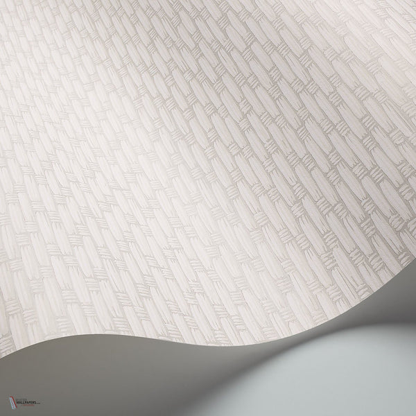 Weave behang in Chalk van Cole & Son