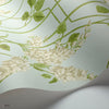 Wisteria behang in Stone & Olive on Duck Egg van Cole & Son
