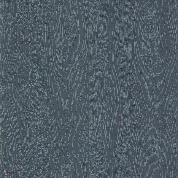 Wood Grain behang in Ink van Cole & Son