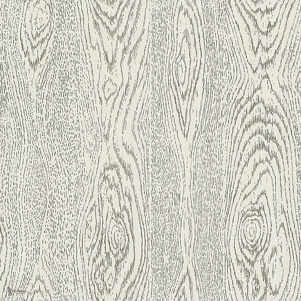 Wood Grain behang in Soot & Snow van Cole & Son