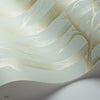 Woods Whimsical behang in Metallic Gold on Duck Egg van Cole & Son