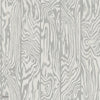 Zebrawood behang in Grey on White van Cole & Son