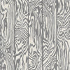 Zebrawood behang in Soot on Snow van Cole & Son