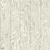 Zebrawood behang in Stone on White van Cole & Son