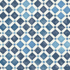 Zellige behang in China Blue & White van Cole & Son