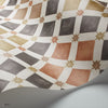 Zellige behang in Spice & Soot van Cole & Son