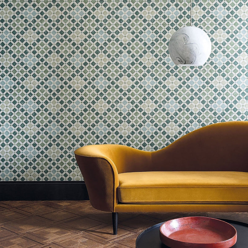 Zellige Tapete Cole & Son — Interieur