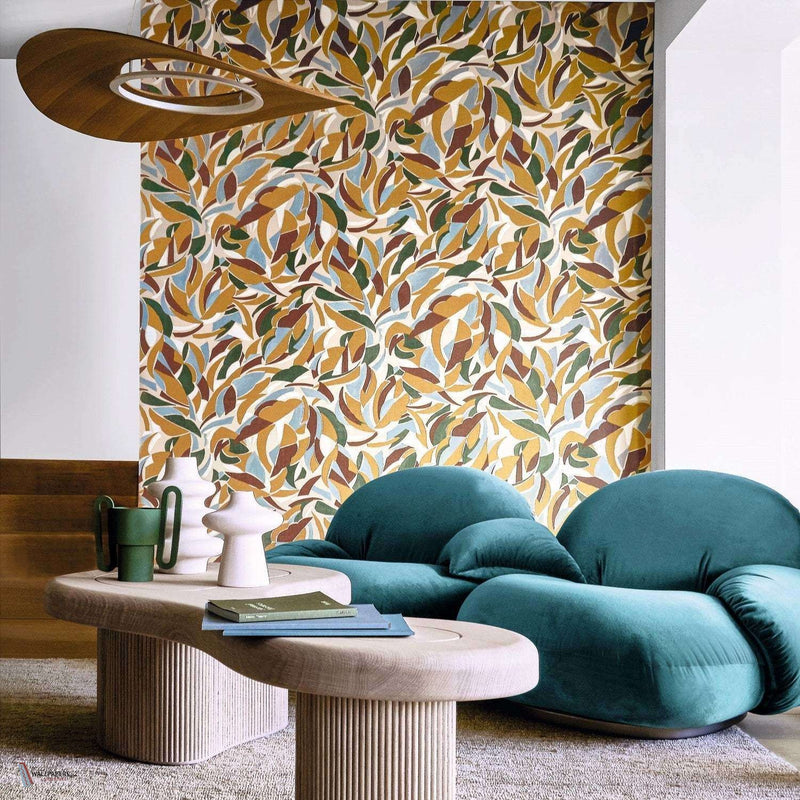 Collage wallpaper by Casamance