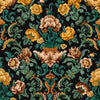 Aranjuez Damask behang in Onyx van Coordonne