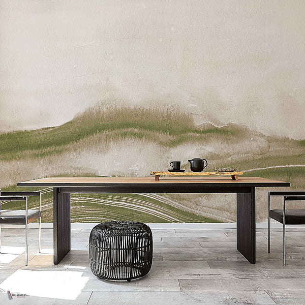 Atmospheric Haze behang in Silvester van Coordonne — interieur