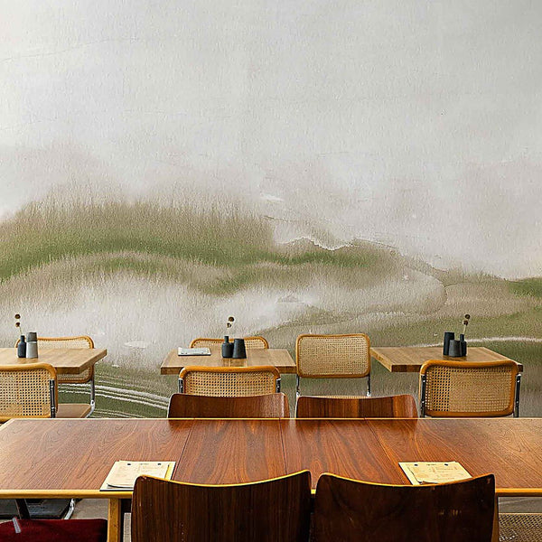 Atmospheric Haze behang in Silvester van Coordonne — interieur