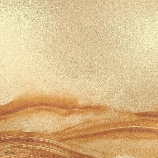 Atmospheric Haze Metallics behang in Gold van Coordonne