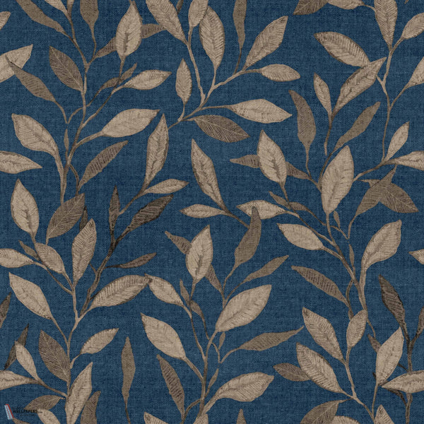 Bagru Tapete in Indigo von Coordonne