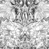 Belle-Epoque wallpaper in Off by Coordonne