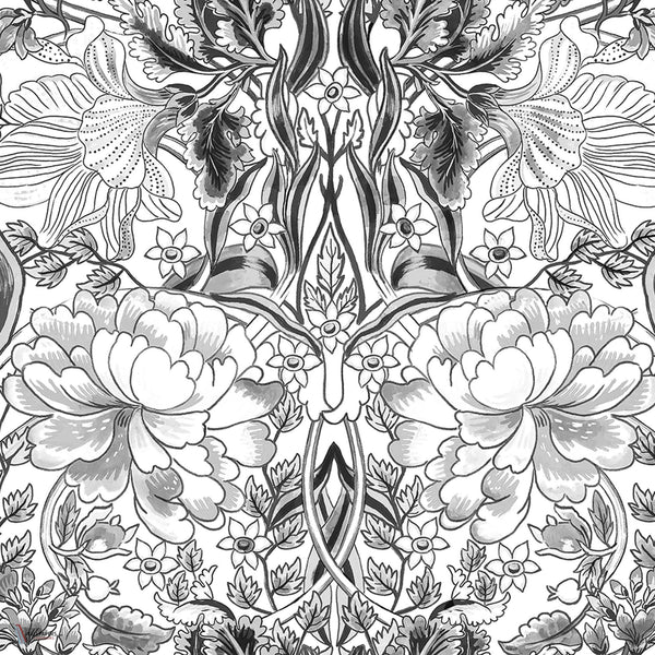 Belle-Epoque wallpaper in Off by Coordonne