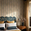 Boteh Tapete in Indigo von Coordonne — Interieur