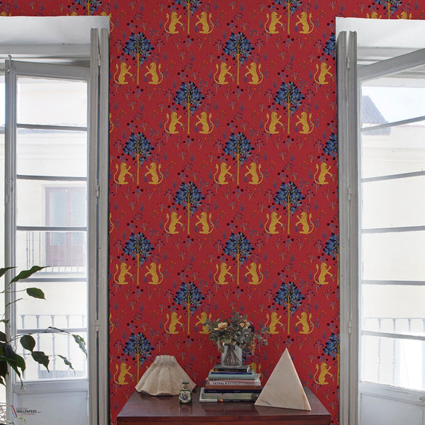 Brianda Fitz-James Stuart - Medieval Tapestry wallpaper by Coordonne
