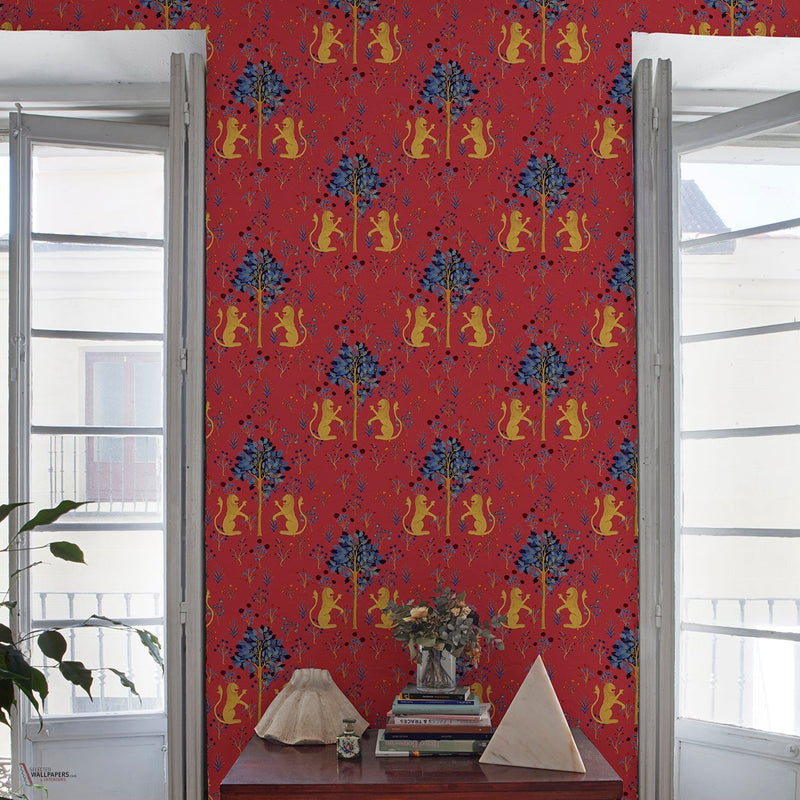 Brianda Fitz-James Stuart - Medieval Tapestry papier peint de Coordonne