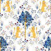 Brianda Fitz-James Stuart - Medieval Tapestry wallpaper in Pure White by Coordonne