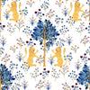 Brianda Fitz-James Stuart - Medieval Tapestry wallpaper in Pure White by Coordonne