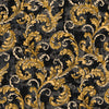 Byzantine Damask behang in Onyx van Coordonne