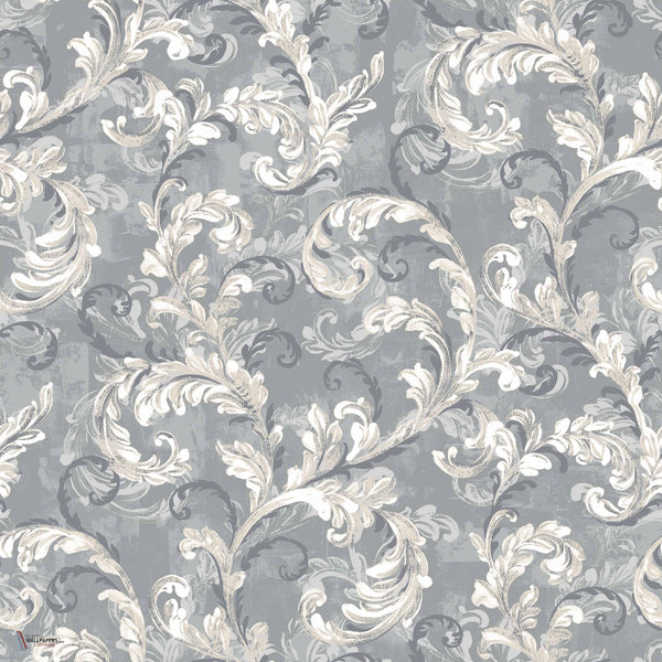 Byzantine Damask behang in Pearl van Coordonne