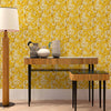 Cherry Blossom behang in Amber van Coordonne — interieur
