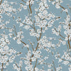 Cherry Blossom behang in Turquoise van Coordonne